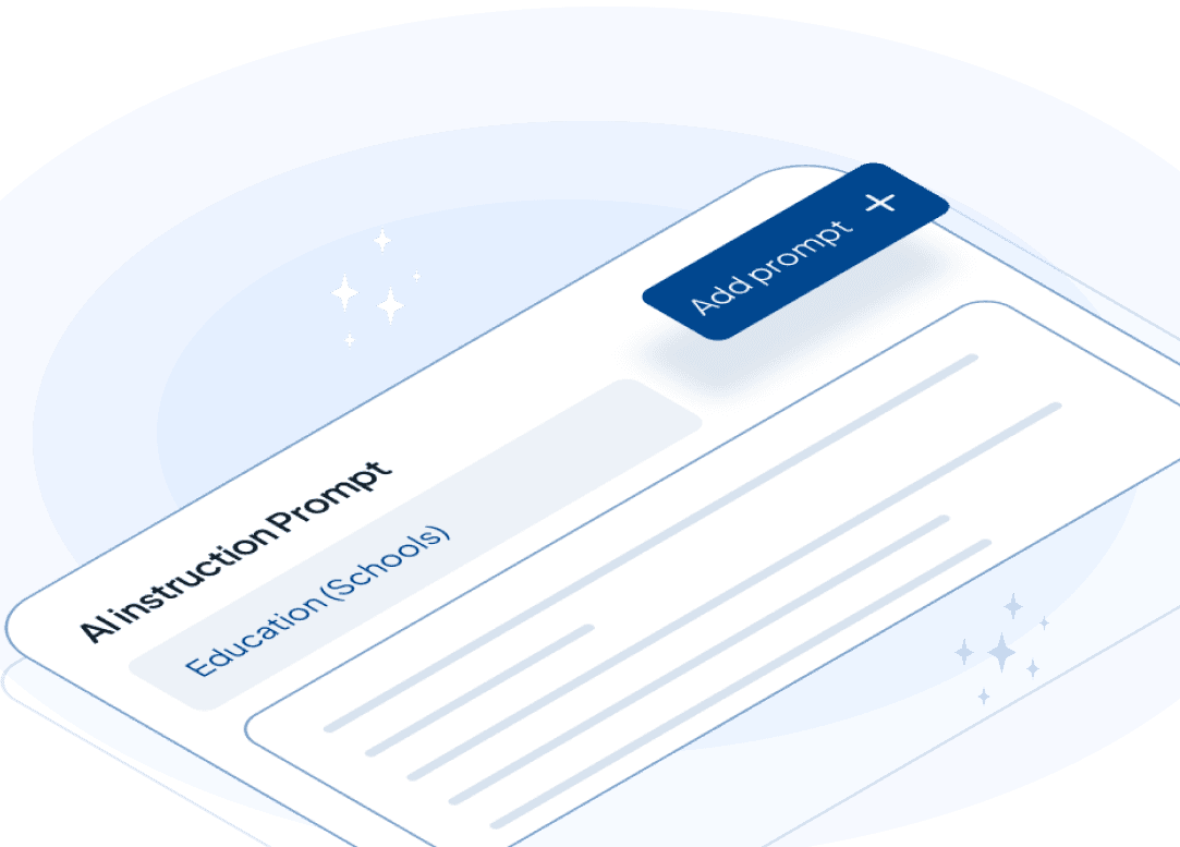 Website content ingestion interface for training AI knowledge base